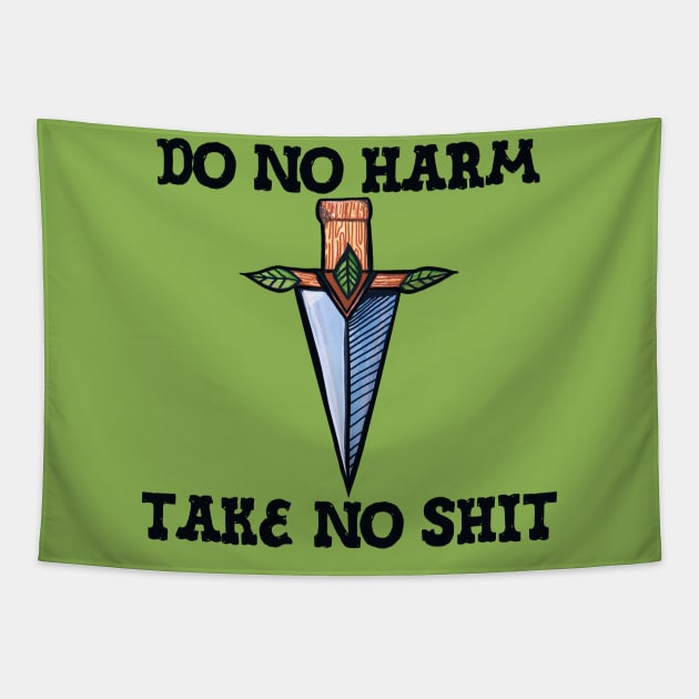 Do no harm take no shit Tapestry by bubbsnugg