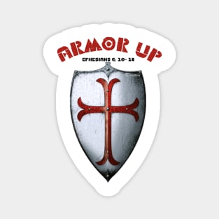 Armor Up Christian Protection Magnet