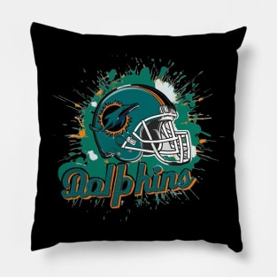 Miami Dolphins Pillow