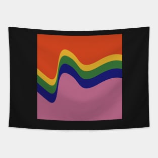 70s wave Tapestry