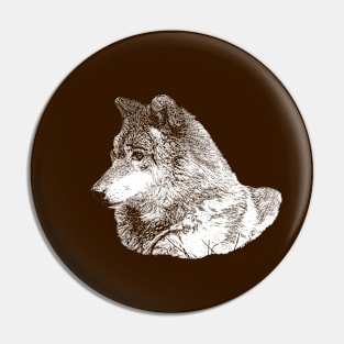 Wolf Pin