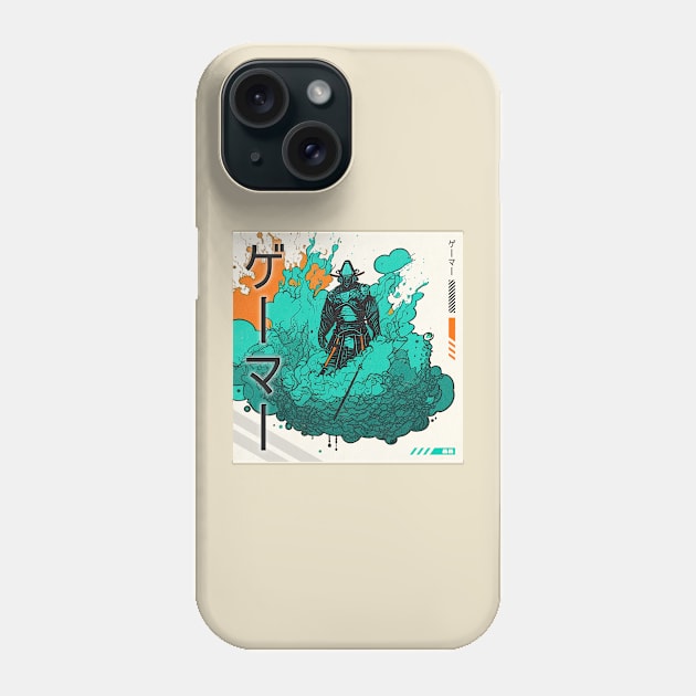 Orange Dawn: Samurai's Quest Phone Case by BonBonDesigns