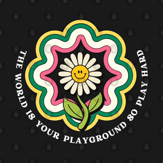 Smiley Flower Quote [Playground] by jjsealion