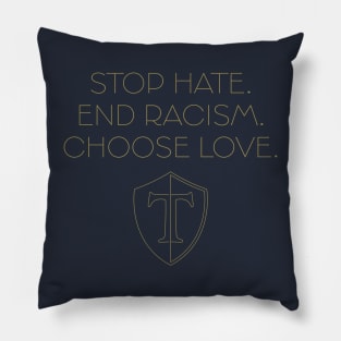 Webster Thomas HS 22-23 Choose Love (gold) Pillow