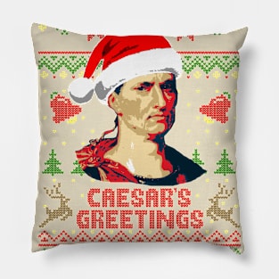 Caesars Greetings Pillow