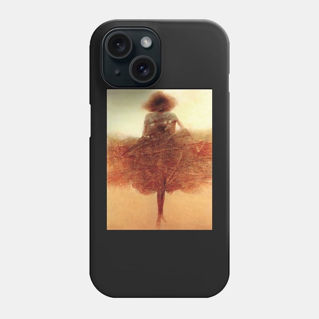 Beksinski Phone Case by QualityArtFirst