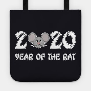 Year Of The Rat 2020 Chinese Zodiac Design Tote