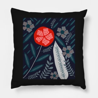 It blooms at night Pillow