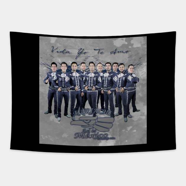 Mariachi Así Es México - Vida Yo Te Amo album 2016 Tapestry by MinecraftShop