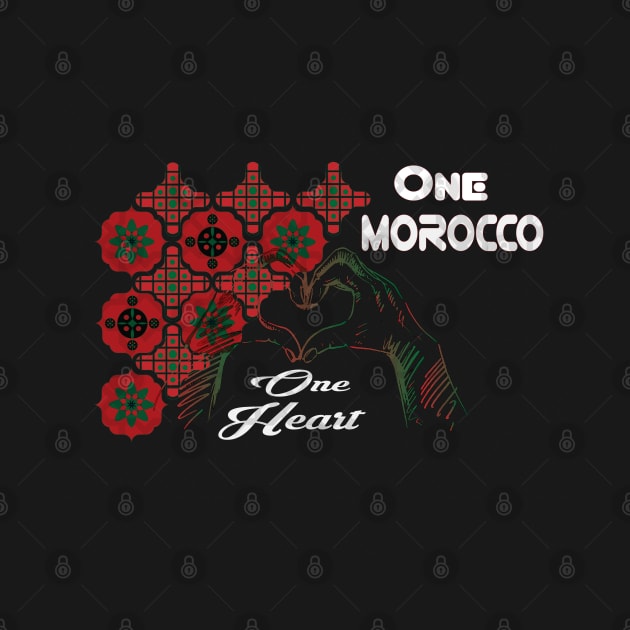 Support Morocco Team Proud One Heart One Morocco by Mirak-store 