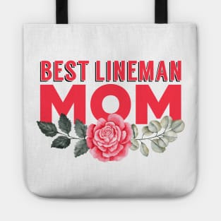 Best Lineman Mom (Bright) Tote