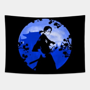 Calm Samurai Tapestry