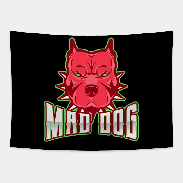 MAD DOG Tapestry by MJ96-PRO