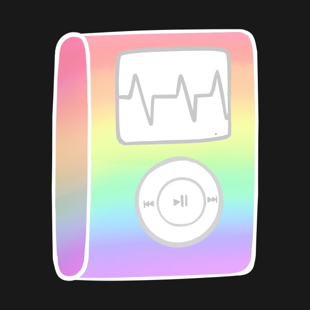 rainbow mp3 player by nagisasmixtape