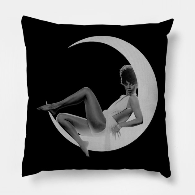 Donna Summer Pillow by Glauco Tiny