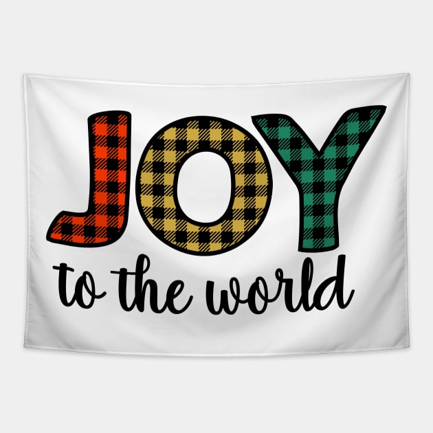 Joy to the world Tapestry by Satic