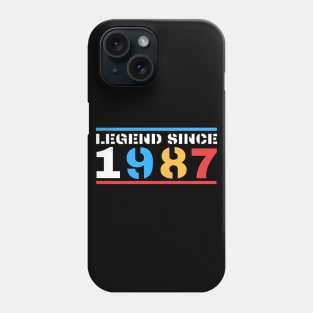 Legend Since 1987 Phone Case