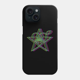 Trippy eye star Phone Case