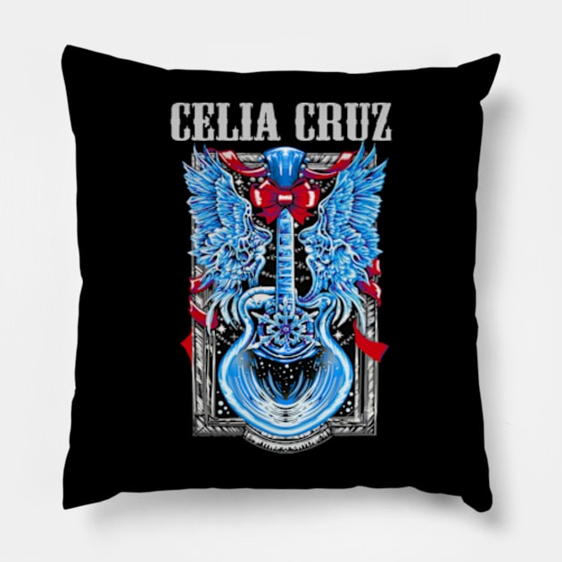 CELIA CRUZ SONG Pillow by Kiecx Art