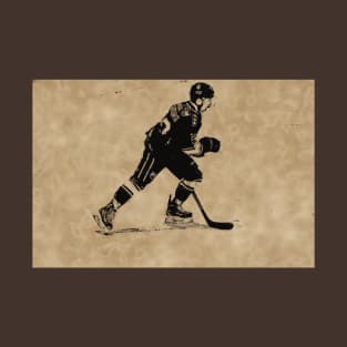 The Hockey Player - Pro Ice Hockey T-Shirt