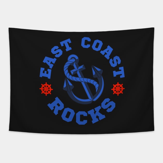 East Coast Rocks Tapestry by Rusty-Gate98