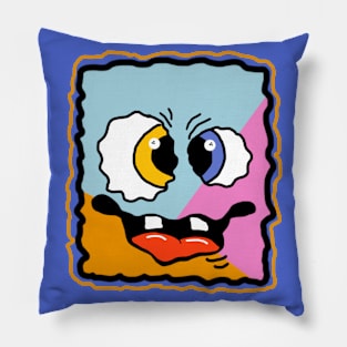 Happy Sponge Face Pillow