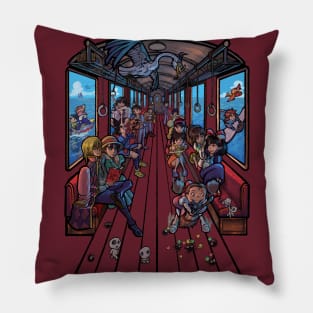 Sixth Station ( Transparent ) Pillow