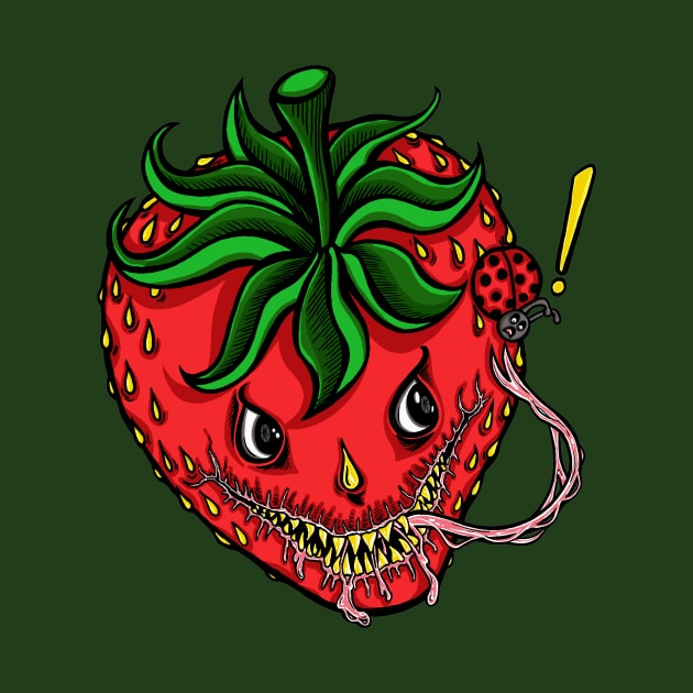 Sinister Strawberry by OfficeInk