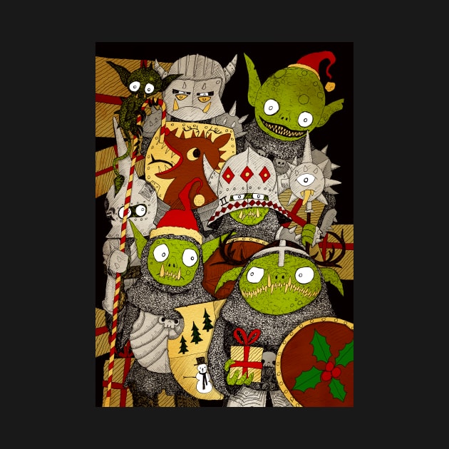 Festive Goblins by djrbennett