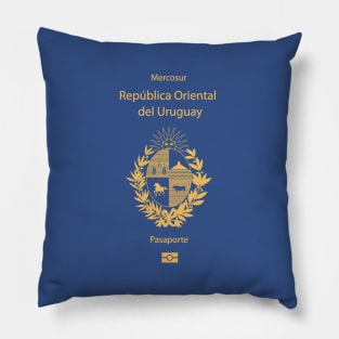 Uruguay passport Pillow