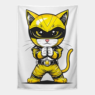 Cat Yellow Ranger Tapestry