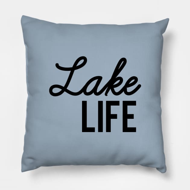 Lake Life Pillow by RedRock