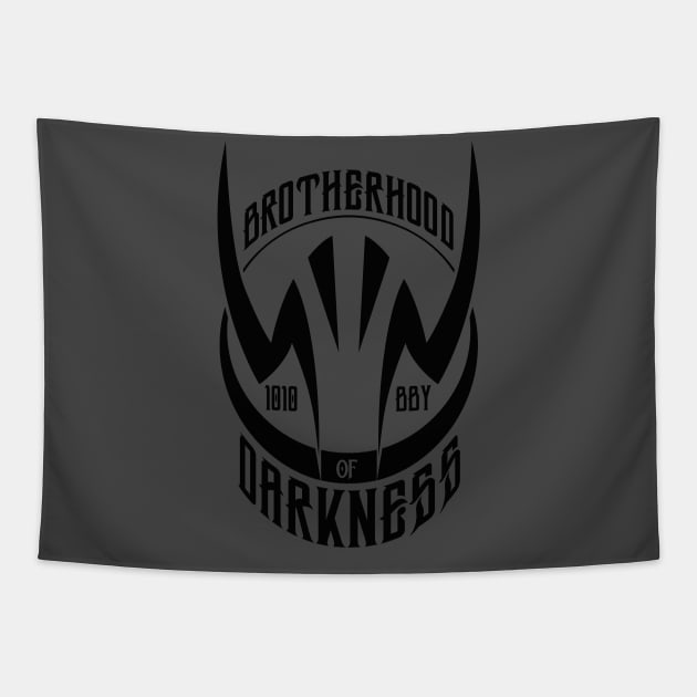 Brotherhood of Darkness Tapestry by MindsparkCreative