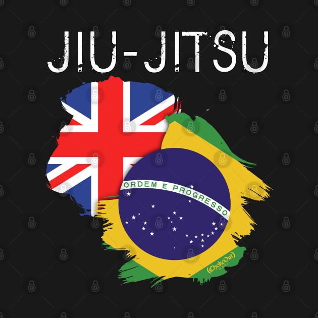 Jiu-jitsu: United Kingdom-Brazil by albertobravoart