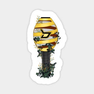 BLOCK B Floral Lightstick kpop Magnet