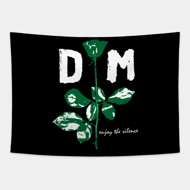 Devotee Rose - Green & White Tapestry by GermanStreetwear