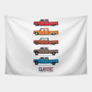 Crew Cab Stances Tapestry