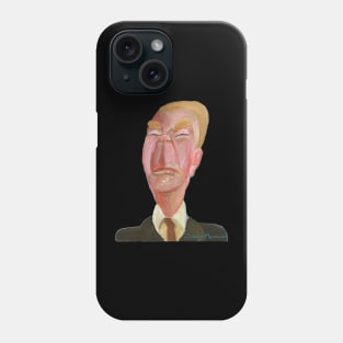 Jorge Luis Borges portrait Phone Case