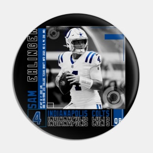 Sam Ehlinger Paper Poster Pin