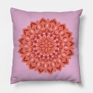 Flower Mandala - Blush Pillow