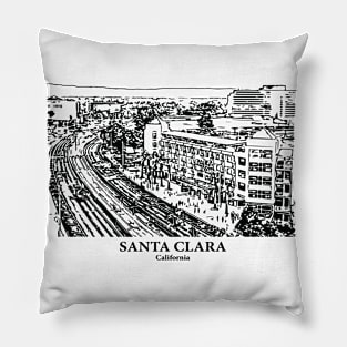 Santa Clara - California Pillow