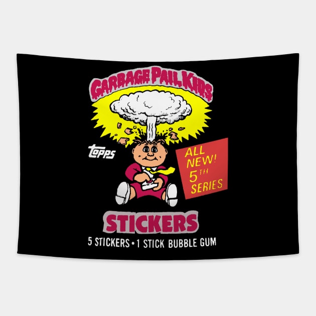 Garbage Pail Kids Series 5 Wrapper Tapestry by TheObserver