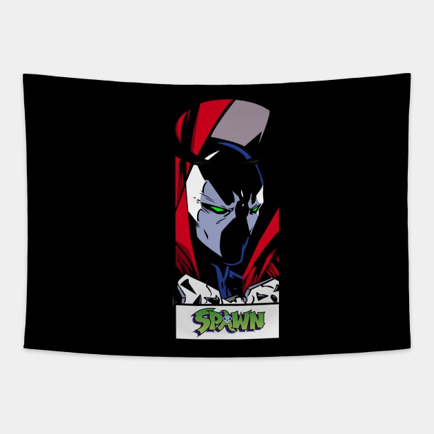 Image Spawn Tapestry by MikeBock