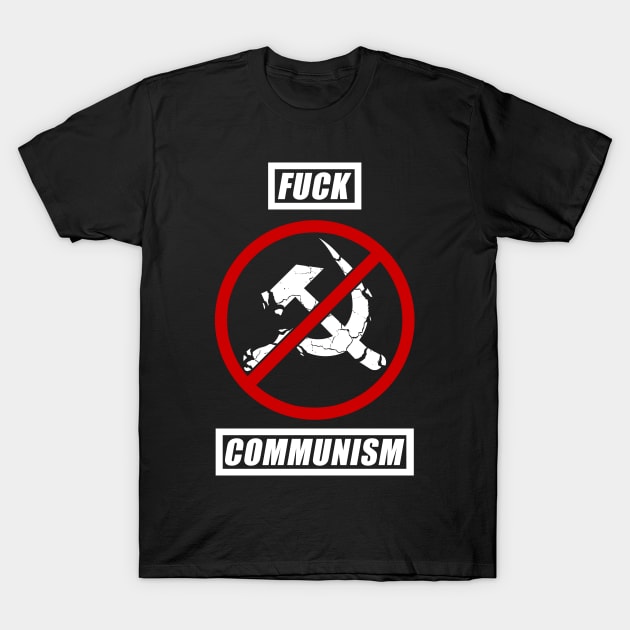 Vintage Fuck Communism T-Shirt-Anti-Communist Tees Vintage Fuck Communism T-Shirt-Anti-Communist Tees