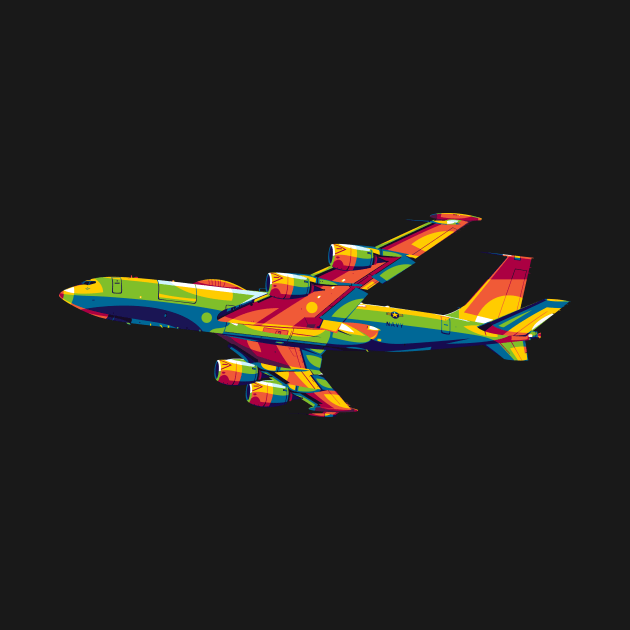 E-6 Mercury in Pop Art by wpaprint