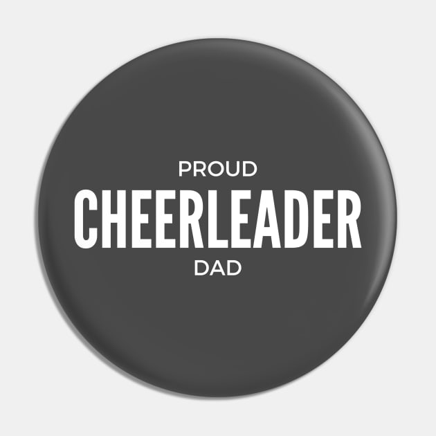 Proud Cheerleader Dad Pin by winsteadwandering