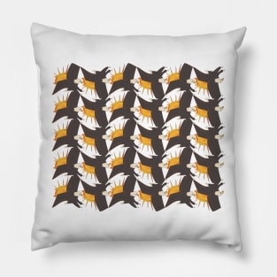 The Majestic Eagle and the Radiant Sun Surface Design Pillow