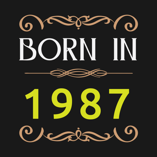 Born in 1987 Retro by artfarissi