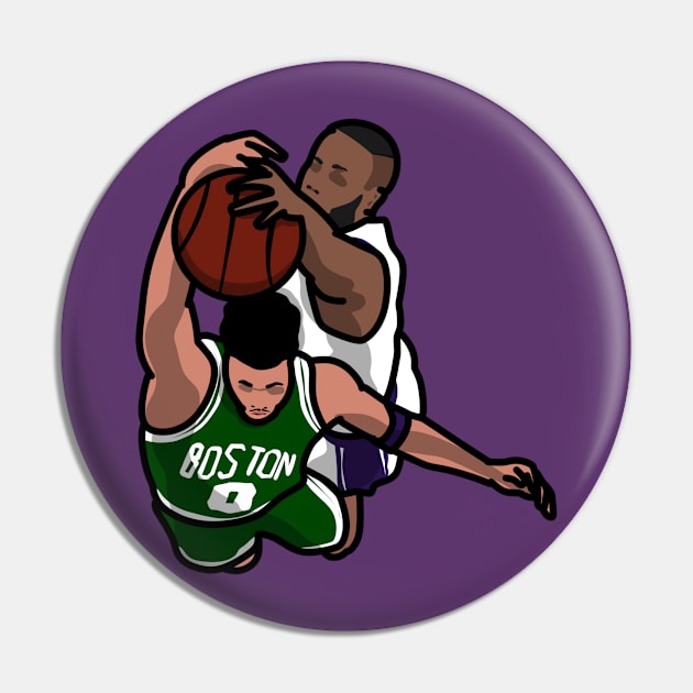 Steal bron Pin by Bestmatch