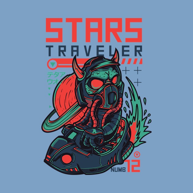 Stars Traveller by badsyxn